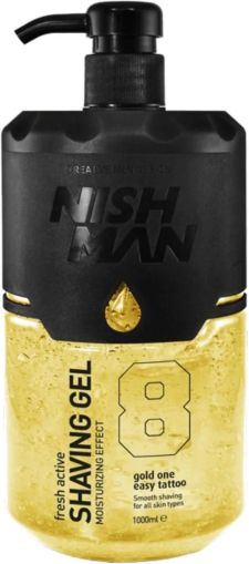 Nishman Shaving Gel 8 Gold One 1000ml