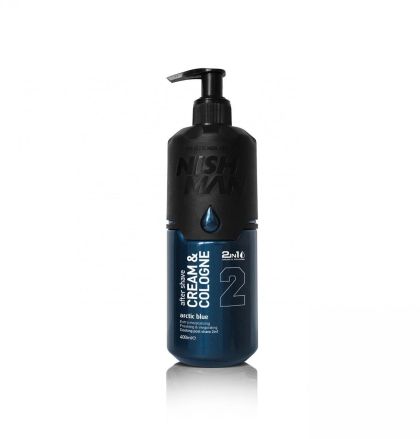 Nishman After Shave Cream Arctic 400ml Cream Cologne Arctic Blue