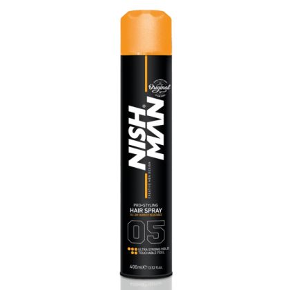 Nishman Hair Spray 05 Ultra Strong 400ml