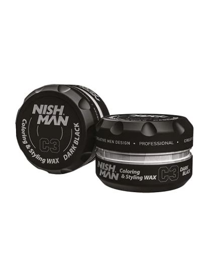 Nishman C3 Hair Coloring Wax Black 100ml