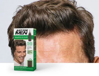 Just For Men - Комплект шампоан за боядисване на коса - H40