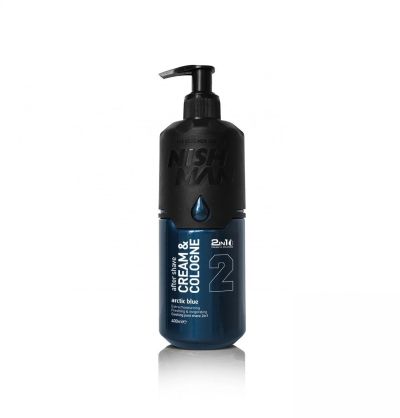 Nishman After Shave Cream Arctic 400ml Cream Cologne Arctic Blue