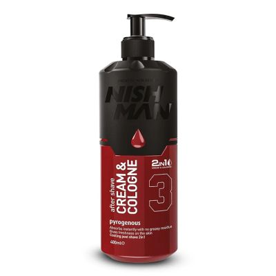 Nishman After Shave Cream Pyrogen 400ml Cologne Pyrogenous