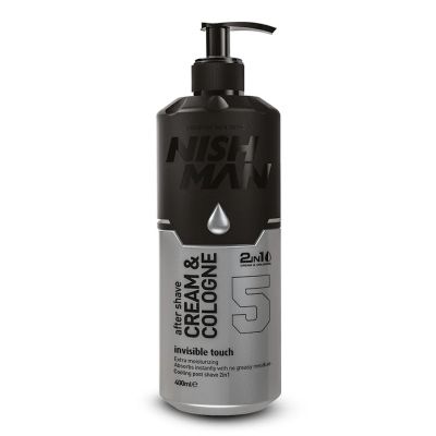 Nishman After Shave Cream Touch 400ml Cream Cologne Invisible Touch