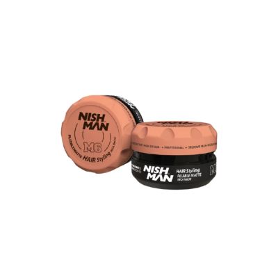 Nishman - Васка за коса - Матова - M6 Pliable 100ml 