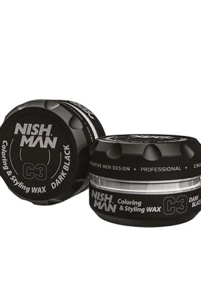 Nishman C3 Hair Coloring Wax Black 100ml